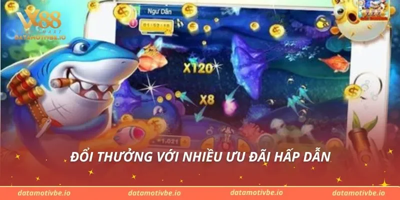 Đổi thưởng với nhiều ưu đãi hấp dẫn