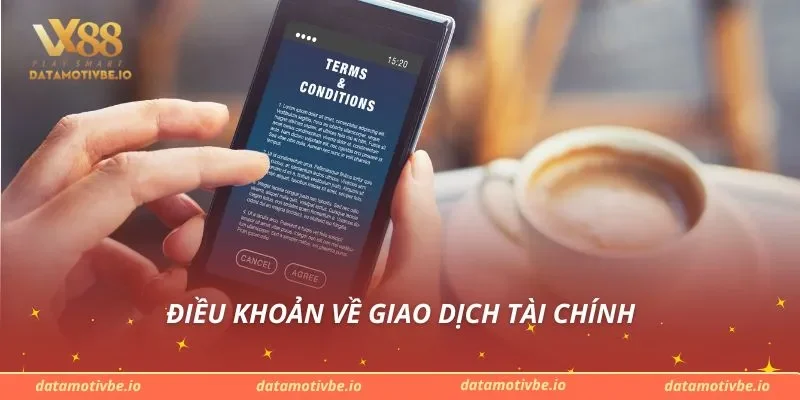 Điều khoản về giao dịch tài chính