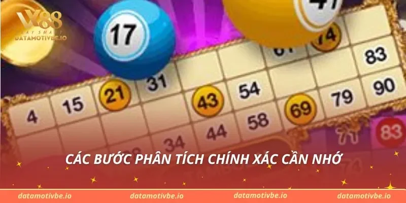 Các bước phân tích chính xác cần nhớ