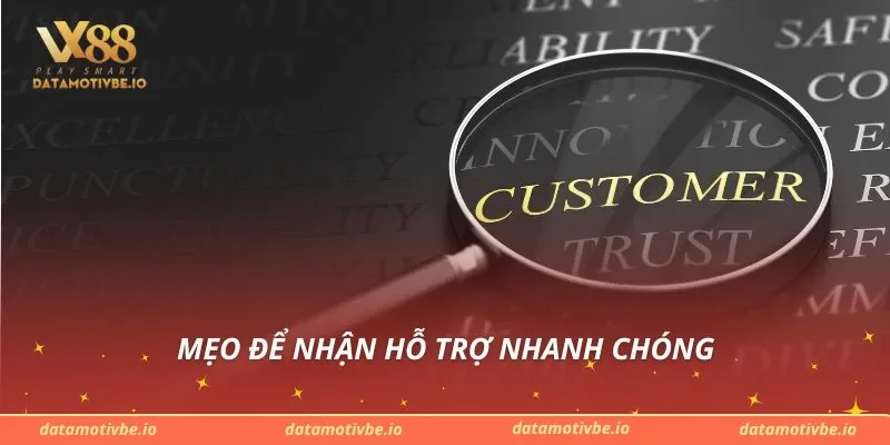 Mẹo để nhận hỗ trợ nhanh chóng