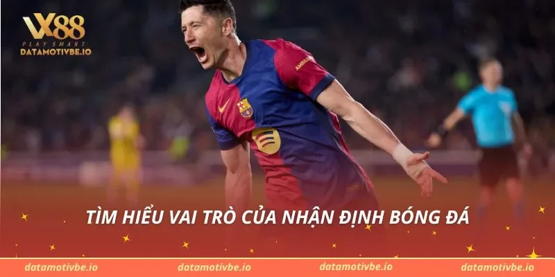 Tìm hiểu vai trò của nhận định bóng đá