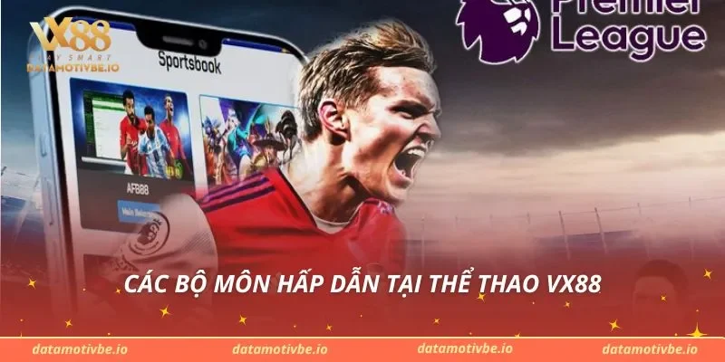 Các bộ môn hấp dẫn tại thể thao VX88