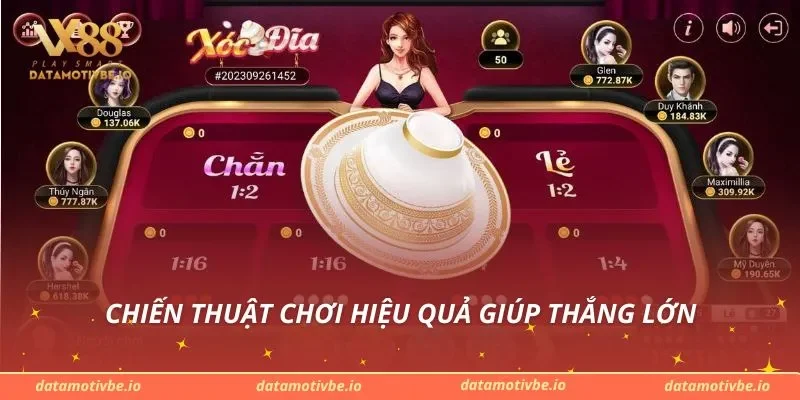 Chiến thuật chơi hiệu quả giúp thắng lớn
